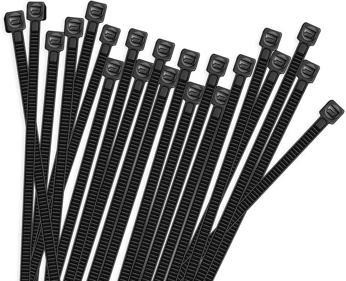 100pcs Heavy Duty Cable Zip Ties 8 Inch, 50lbs Tensile Strength, Self-Locking Nylon Wire Ties for Indoor Outdoor Use
100pcs Heavy Duty Cable Zip Ties 8 Inch, 50lbs Tensile Strength, Self-Locking Nylon Wire Ties for Indoor Outdoor Use