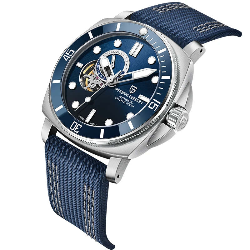 PAGANI DESIGN New Hollow Mechanical Watch 200M Waterproof Automatic Watches Top Brand Sapphire Glass Watch For Men Reloj Hombre
PAGANI DESIGN New Hollow Mechanical Watch 200M Waterproof Automatic Watches Top Brand Sapphire Glass Watch For Men Reloj Hombre