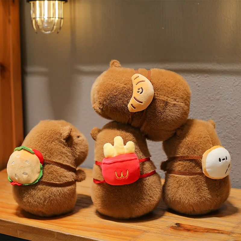 20cm Cute Capybara Plush Toy With Multiple Backpack Styles Soft Stuffed Animal Doll For Kids Birthday Christmas Gift Home Decor
20cm Cute Capybara Plush Toy With Multiple Backpack Styles Soft Stuffed Animal Doll For Kids Birthday Christmas Gift Home Decor