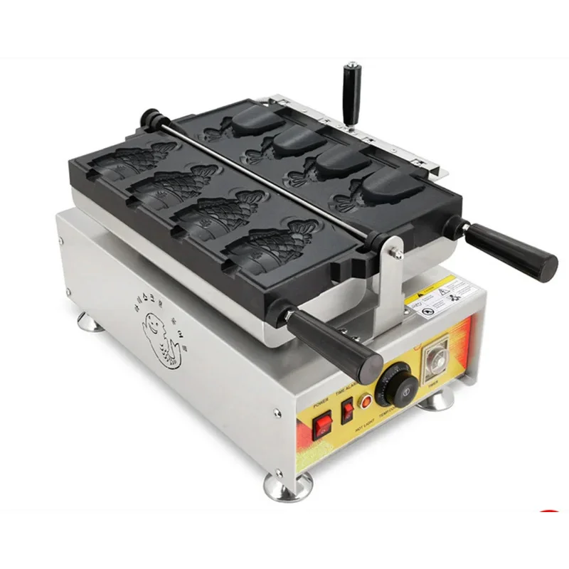 Japanese Style Tail Waffle Maker hine Wide Mouth Fill Fish Tongue Can Be Heated Closed Eye Commercial 110V 220V
Japanese Style Tail Waffle Maker hine Wide Mouth Fill Fish Tongue Can Be Heated Closed Eye Commercial 110V 220V