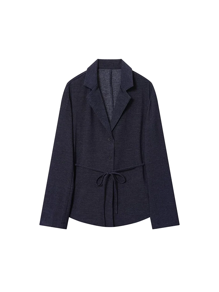 Новая женская мода в европейском стиле, универсальный темпераментный однотонный пиджак с поясом, рубашка в стиле пиджака
Новая женская мода в европейском стиле, универсальный темпераментный однотонный пиджак с поясом, рубашка в стиле пиджака