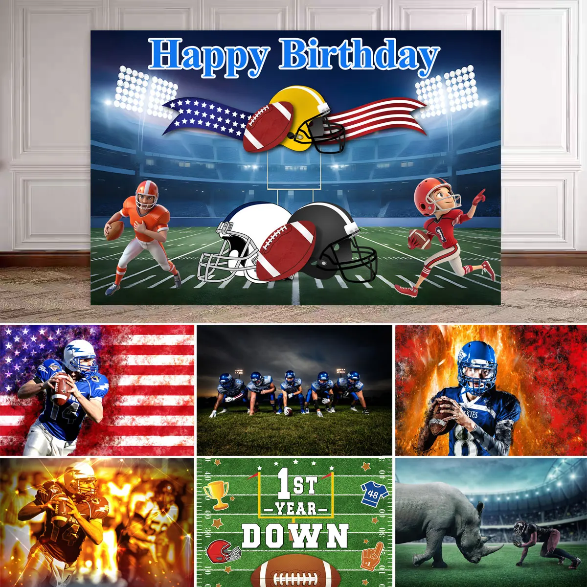 Football Backdrop Banner Decorations Football Star Background Birthday Party Sign Decor Photo Booth Props
Football Backdrop Banner Decorations Football Star Background Birthday Party Sign Decor Photo Booth Props