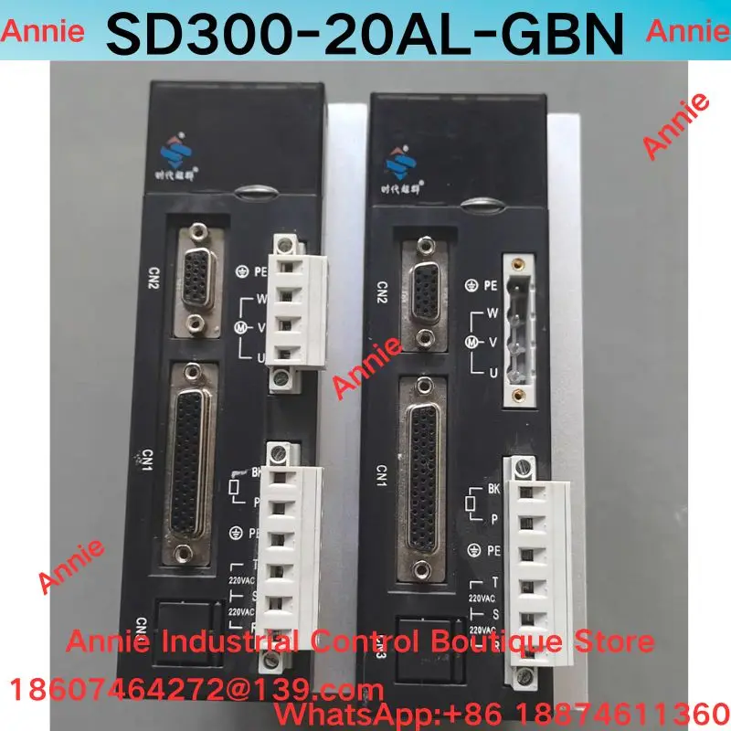 Second-Hand Test OK Time-Superior Communication Servo Drive SD300-20AL-GBN AC220V 20A
Second-Hand Test OK Time-Superior Communication Servo Drive SD300-20AL-GBN AC220V 20A