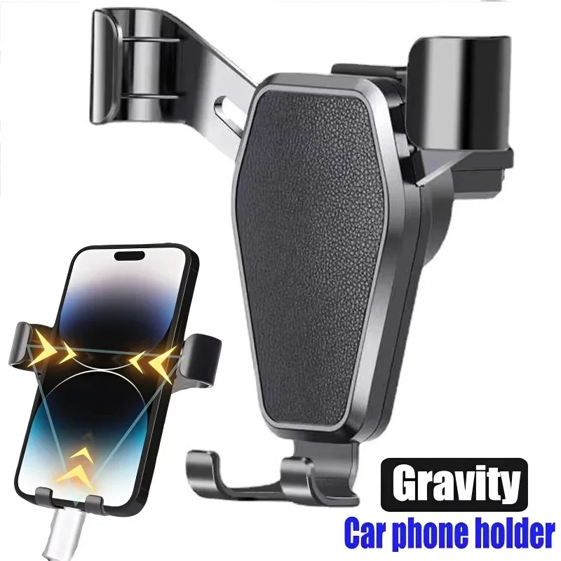 Universal Car Mobile Phone Stand Automatic Multifunctional Car Air Outlet Gravity Navigation Holder Car GPS Smartphone Bracket
Universal Car Mobile Phone Stand Automatic Multifunctional Car Air Outlet Gravity Navigation Holder Car GPS Smartphone Bracket