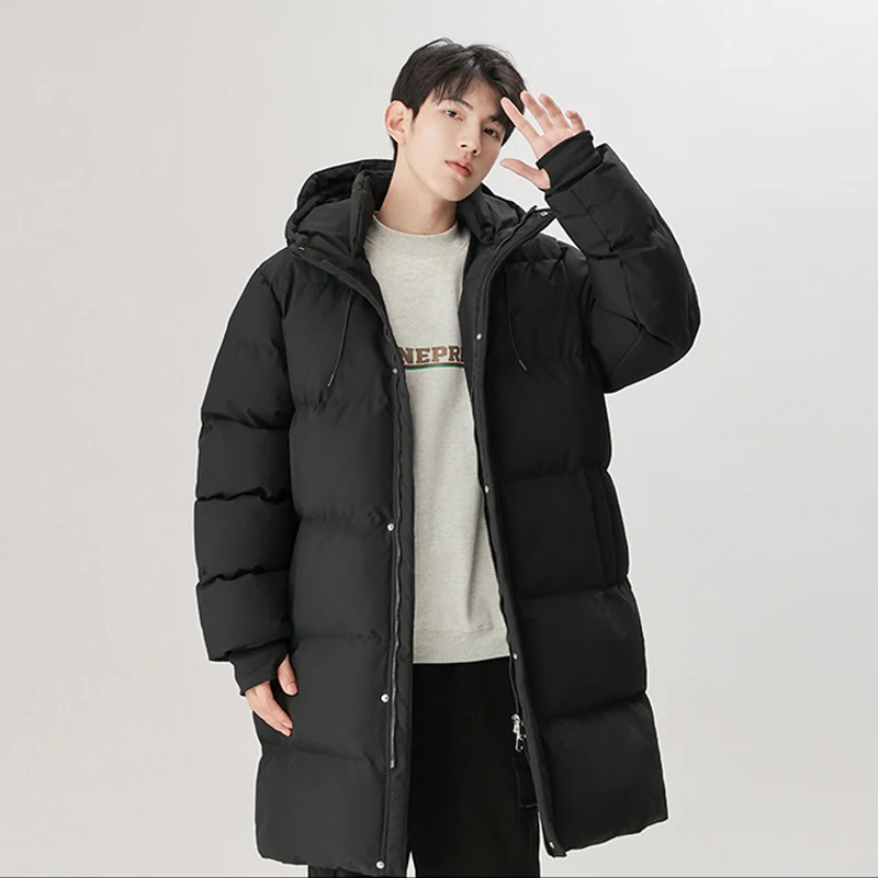 Men Hooded Casual Warm Parkas Long Thicken Outwear Warm Coats Fleece Liner Hooded Windbreaker Coat Thick Cotton Padded Parkas
Men Hooded Casual Warm Parkas Long Thicken Outwear Warm Coats Fleece Liner Hooded Windbreaker Coat Thick Cotton Padded Parkas