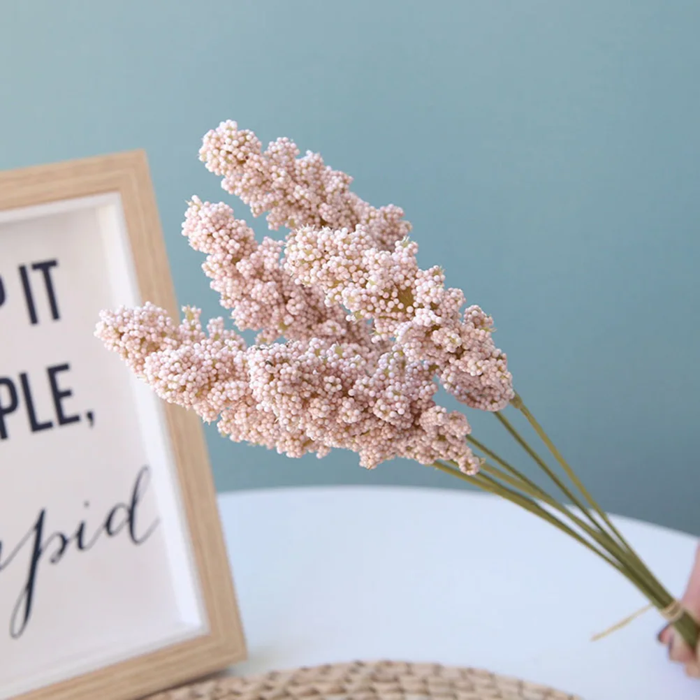 2 Bouquets Artificial Flowers Faux Wheat Dried Stalks Home Decor Artificial Grain Stems Plastic Indoor Outdoor Decoration
2 Bouquets Artificial Flowers Faux Wheat Dried Stalks Home Decor Artificial Grain Stems Plastic Indoor Outdoor Decoration