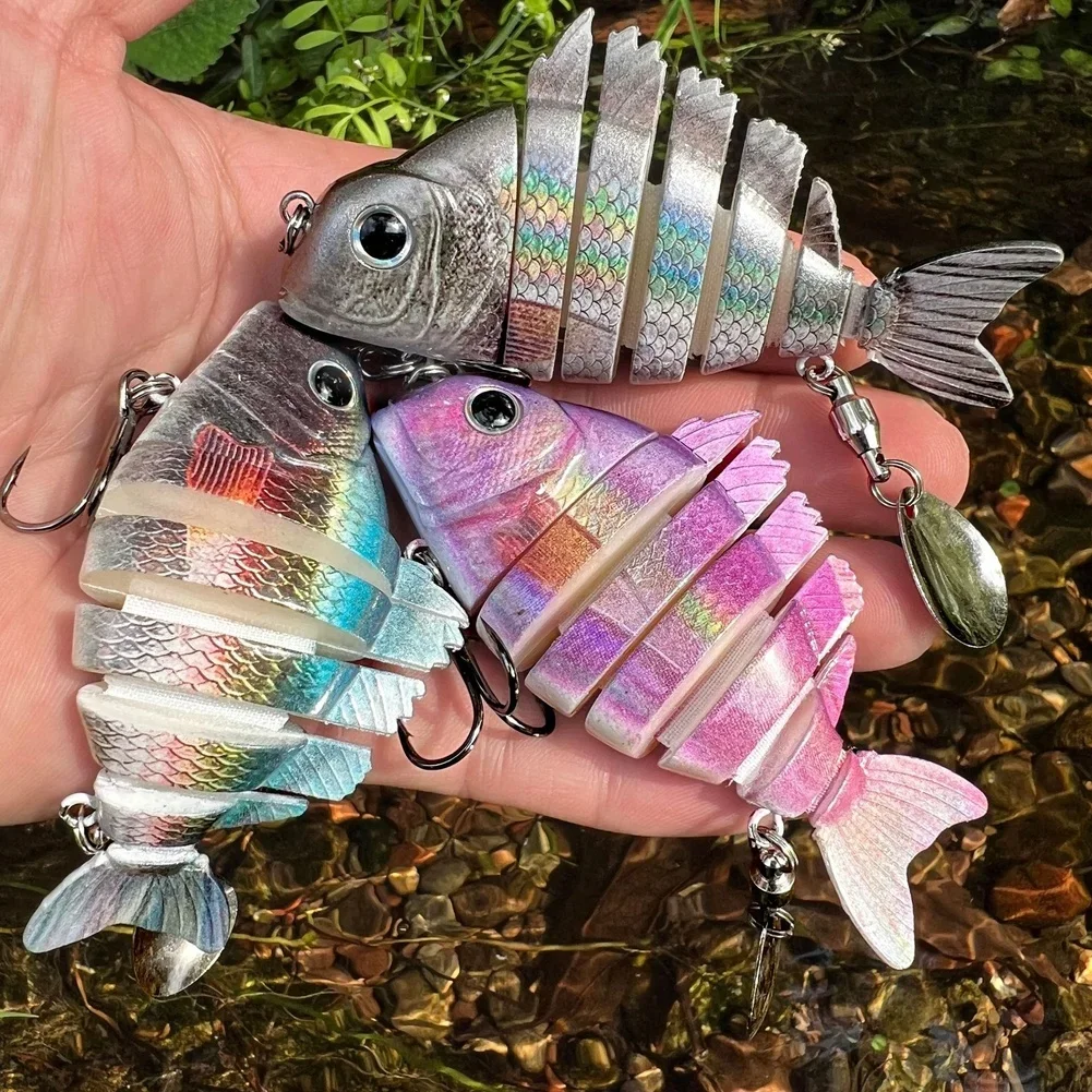 9PCS Multi Segment Multi Jointed Fishing Lure Sinking Swimbait Artificial Wobblers Crankbait Hard Bait Fishing Lure Pesca Tackle
9PCS Multi Segment Multi Jointed Fishing Lure Sinking Swimbait Artificial Wobblers Crankbait Hard Bait Fishing Lure Pesca Tackle