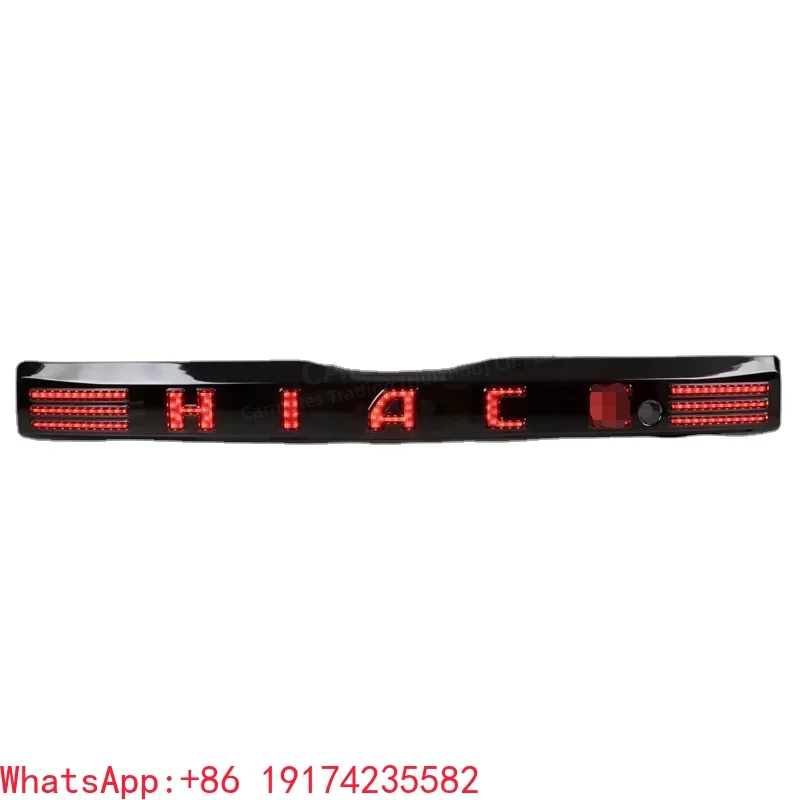 LED Dynamic DRL Brake Light Rear Trunk Pillar Light Tail Light Taillight Bumper Lamps for Toyota Hiace 19-22 
LED Dynamic DRL Brake Light Rear Trunk Pillar Light Tail Light Taillight Bumper Lamps for Toyota Hiace 19-22