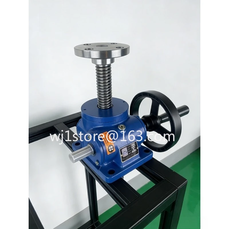 Screw lift, hand-cranked manual lift table, light and small lifting platform, electric four linkage screws
Screw lift, hand-cranked manual lift table, light and small lifting platform, electric four linkage screws