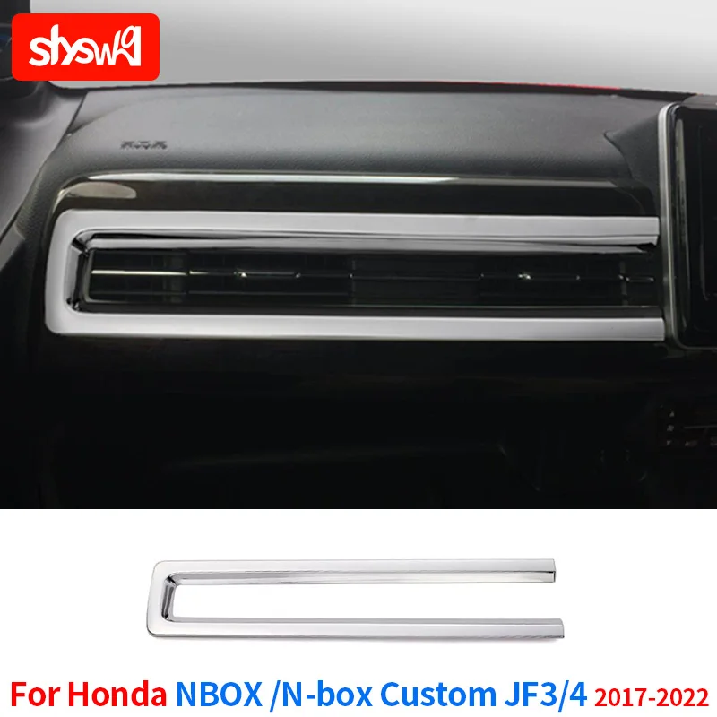 ABS Chrome Interior Accessories For Honda Nbox JF3 / N-box Custom JF4 Car Air Condition Garnish Styling 1Pcs
ABS Chrome Interior Accessories For Honda Nbox JF3 / N-box Custom JF4 Car Air Condition Garnish Styling 1Pcs