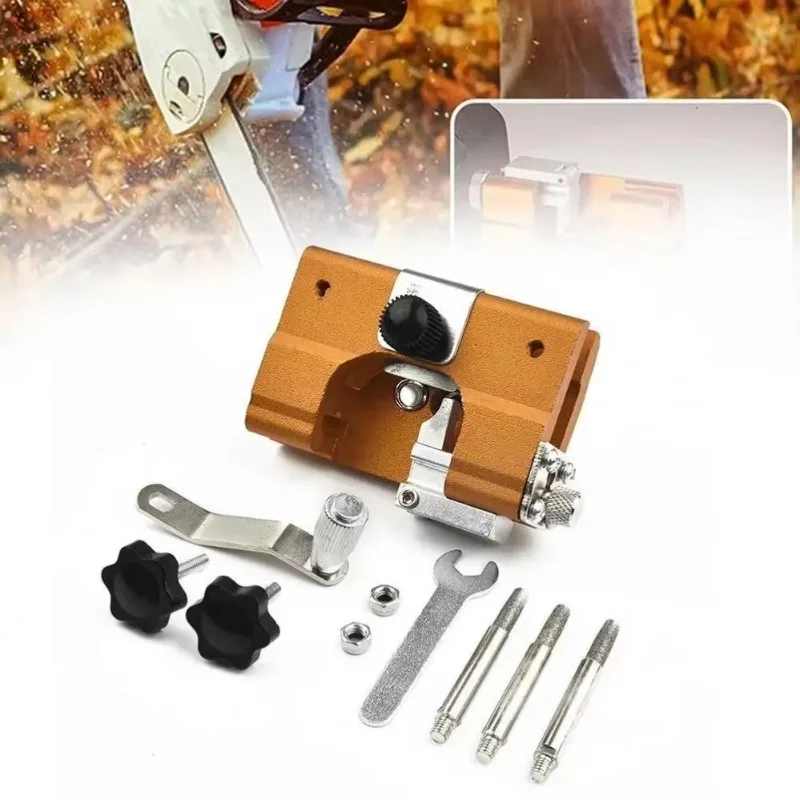 Portable Electric Chainsaw Sharpener Grinder Kit With Wooden Handle For Garden Tools Chain Saw Sharpening 2025 Model
Portable Electric Chainsaw Sharpener Grinder Kit With Wooden Handle For Garden Tools Chain Saw Sharpening 2025 Model