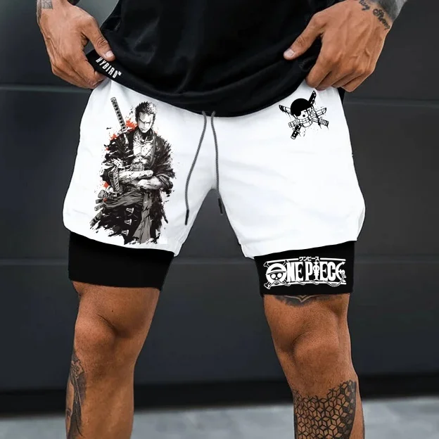 ONE PIECE Anime Roronoa Zoro Printed Sports Shorts 2026 Summer New Unisex Y2K Quick Drying Breathable 2-in-1 Beach Shorts
ONE PIECE Anime Roronoa Zoro Printed Sports Shorts 2026 Summer New Unisex Y2K Quick Drying Breathable 2-in-1 Beach Shorts