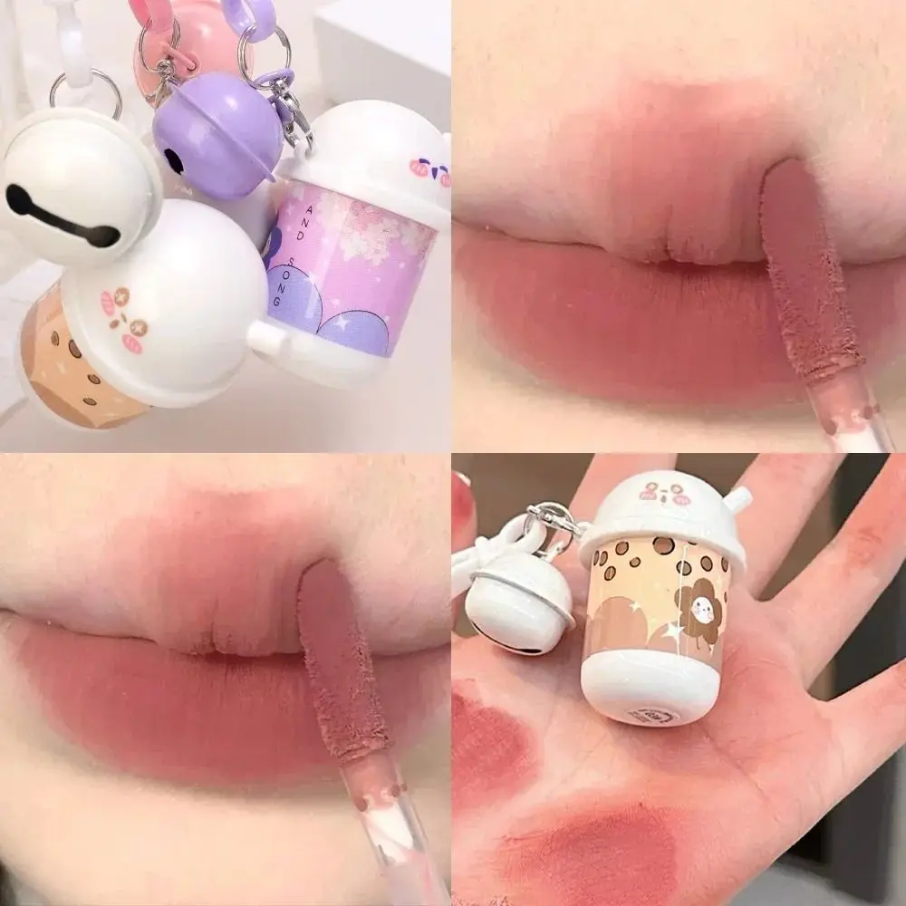 New 6 Colors Matte Lip Gloss Waterproof Velvet Cute Lip Mud Lip Glaze Long Lasting Keychain Lipstick
New 6 Colors Matte Lip Gloss Waterproof Velvet Cute Lip Mud Lip Glaze Long Lasting Keychain Lipstick