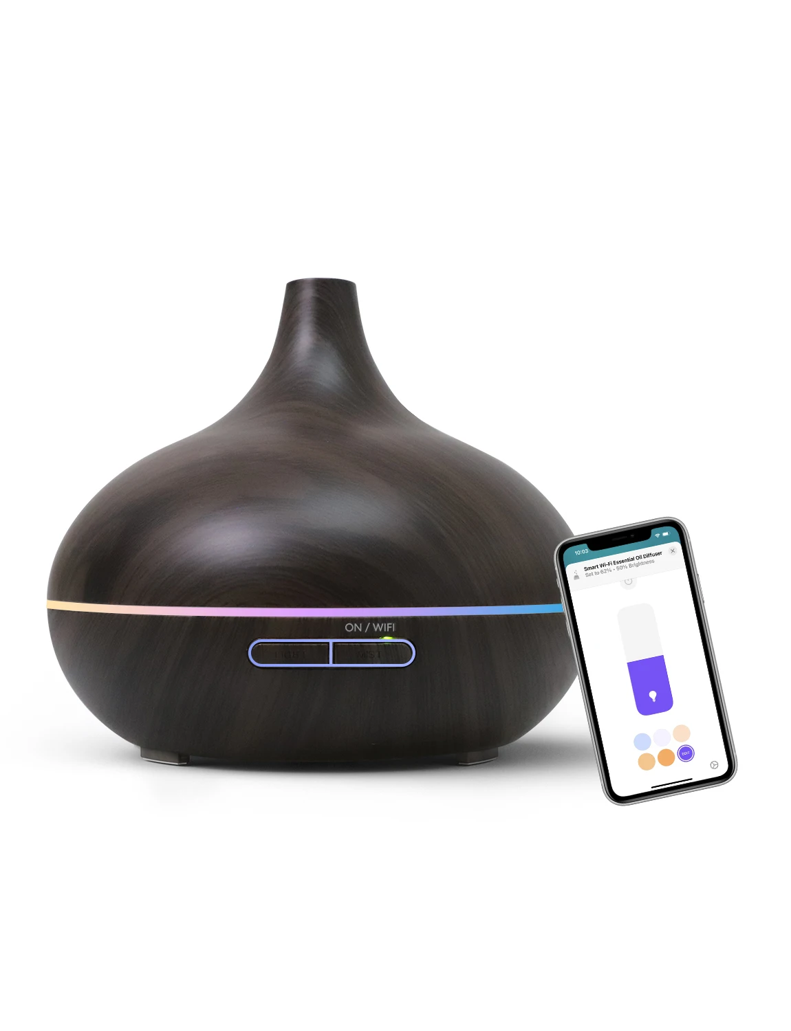 Умный диффузор для эфирных масел Meross Homekit MOD150, черный, увлажнитель воздуха для спальни и комнатных растений
Умный диффузор для эфирных масел Meross Homekit MOD150, черный, увлажнитель воздуха для спальни и комнатных растений