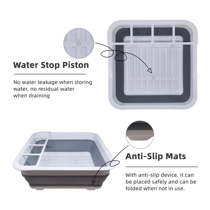 Necessary Kitchen Drainer For Dishes Tableware Storage Organizer With Drying Shelf,Home Essential
Necessary Kitchen Drainer For Dishes Tableware Storage Organizer With Drying Shelf,Home Essential