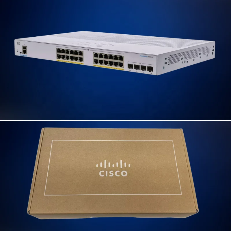 CBS350-24T-4G-CN Brand New in Box Cisco Smart Switch 24 Port Managed 4G Gigabit Ethernet Switches CBS350-24T-4G
CBS350-24T-4G-CN Brand New in Box Cisco Smart Switch 24 Port Managed 4G Gigabit Ethernet Switches CBS350-24T-4G