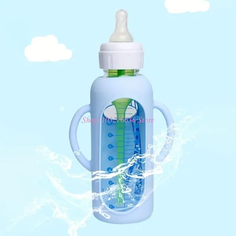 R6FD 4PCS Silicone Sleeves for Dr. Brown Glass Baby Feeding Bottles Shockproof Anti Drop Housing Skin Dishwasher Safe
R6FD 4PCS Silicone Sleeves for Dr. Brown Glass Baby Feeding Bottles Shockproof Anti Drop Housing Skin Dishwasher Safe