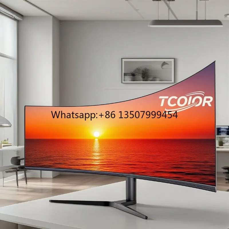 Curved Gaming Monitor 34 Inch Super Ultra Wide Screen 165Hz Pc Screen 4K Resolution PC Monitor for Racing Games and Trading Desk
Curved Gaming Monitor 34 Inch Super Ultra Wide Screen 165Hz Pc Screen 4K Resolution PC Monitor for Racing Games and Trading Desk