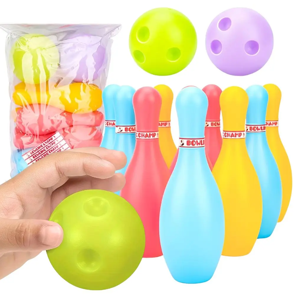 1 Set Colorful Plastic Bowling Toy with 10 Pins & 2 Balls, Educational Early Learning Playset Gift YMY
1 Set Colorful Plastic Bowling Toy with 10 Pins & 2 Balls, Educational Early Learning Playset Gift YMY