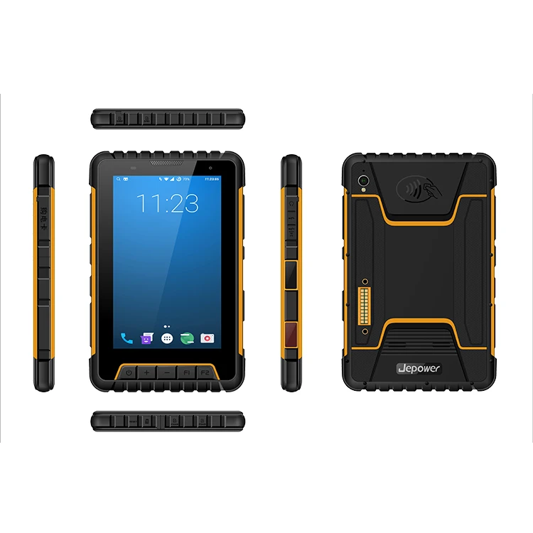 Jepower Industrial Rugged Tablet Mobile Computer 7 Inch Android Data Collector UHF RFID 13MP Camera 1.8GHz Octa-core
Jepower Industrial Rugged Tablet Mobile Computer 7 Inch Android Data Collector UHF RFID 13MP Camera 1.8GHz Octa-core
