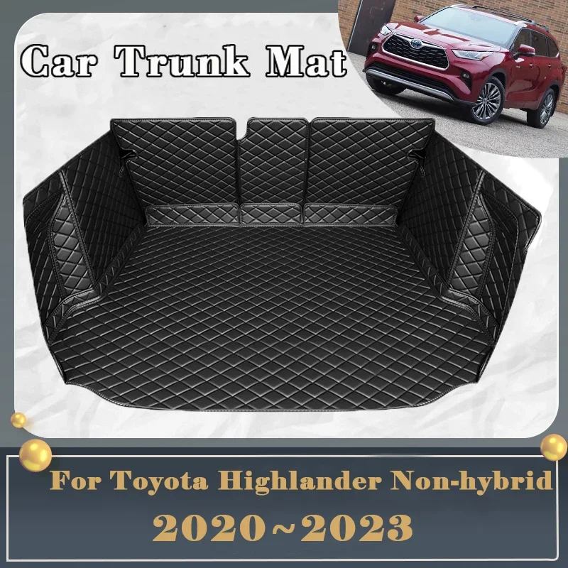 Коврик для багажника автомобиля для Toyota Highlander, не гибридный, грязеотталкивающий, 2020 ~ 2023, 7 сидений, аксессуары для подноса
Коврик для багажника автомобиля для Toyota Highlander, не гибридный, грязеотталкивающий, 2020 ~ 2023, 7 сидений, аксессуары для подноса