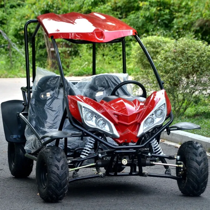 All Terrain Double Seat Kart Chain Drive Four Wheel Beach Motorcycle
All Terrain Double Seat Kart Chain Drive Four Wheel Beach Motorcycle