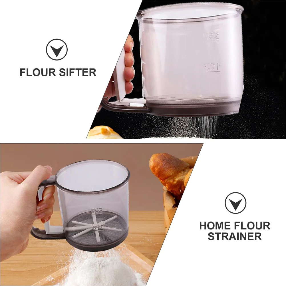 Flour Sieve H held Sifter Stainless Steel Baking Mesh Strainer Home Kitchen Tool Powder Strainer Flour Sifter Baking Pan
Flour Sieve H held Sifter Stainless Steel Baking Mesh Strainer Home Kitchen Tool Powder Strainer Flour Sifter Baking Pan