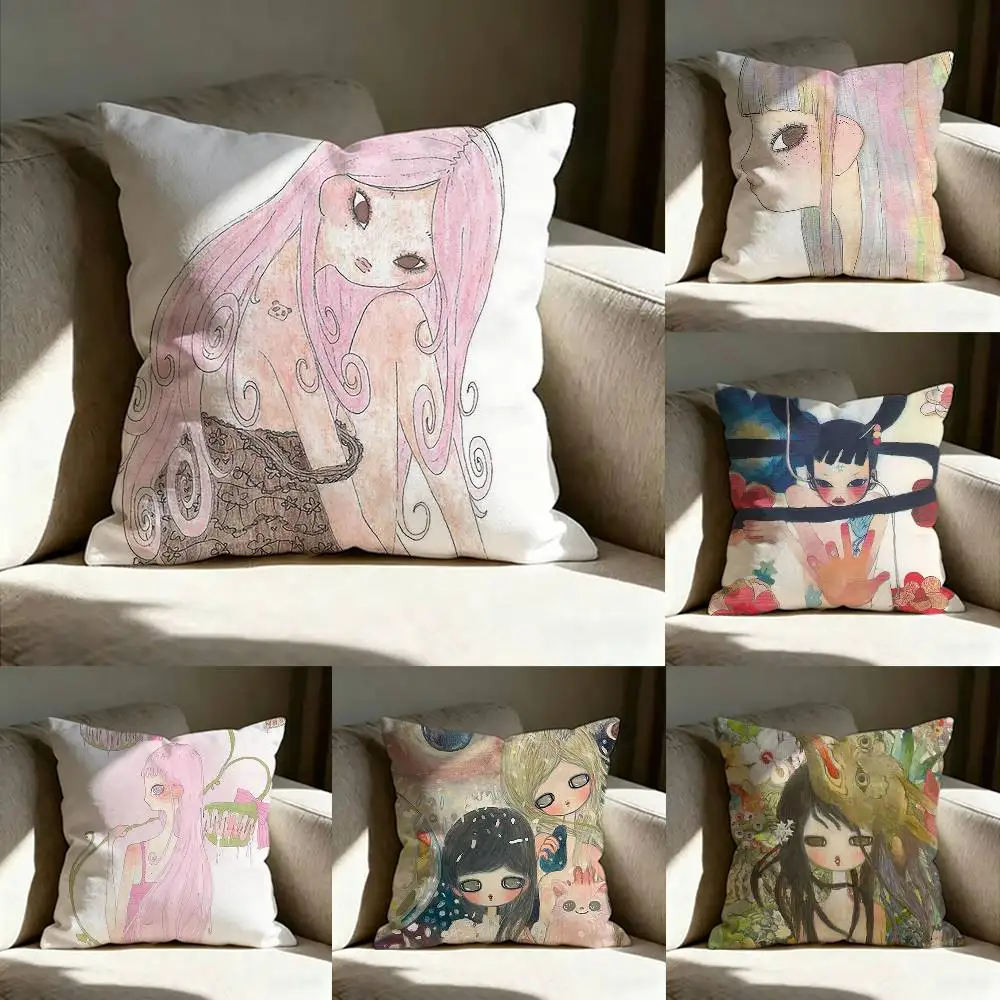 A-Aya T-Takano Kawaii Big-Eyed Girl Various Sizes Square Pillow Case For Car Home Bedchamber Decor
A-Aya T-Takano Kawaii Big-Eyed Girl Various Sizes Square Pillow Case For Car Home Bedchamber Decor