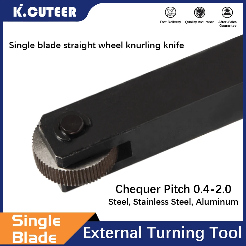 1PC Straight knurling cutter + 6PCS 0.6mm 1.0mm 1.5mm Bore embossing wheel 20mmx18mm Steel lathe tool holder cutting P0.6
1PC Straight knurling cutter + 6PCS 0.6mm 1.0mm 1.5mm Bore embossing wheel 20mmx18mm Steel lathe tool holder cutting P0.6