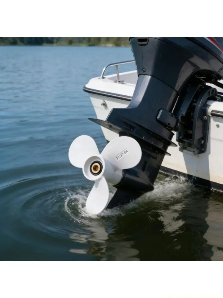 J0MA Sturdy 7 1 2x7 Marine Propeller 9 interpolation Design For 4 6 Power Outboards
J0MA Sturdy 7 1 2x7 Marine Propeller 9 interpolation Design For 4 6 Power Outboards