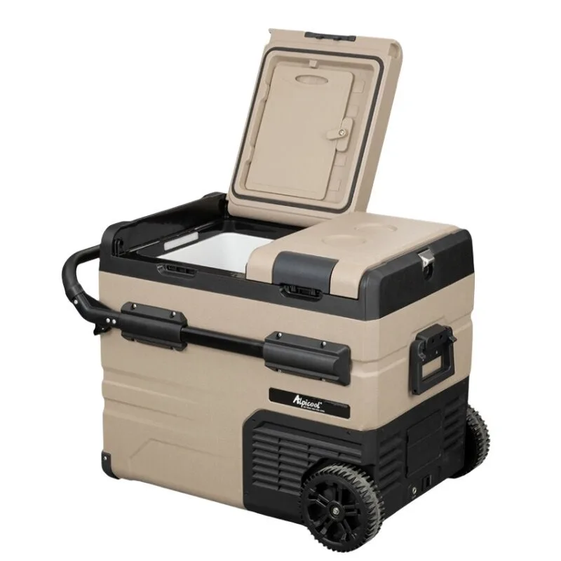 Car-mounted Refrigerator Operates on 12V or 24V. Suitable for Both Car and Home Use. Outdoor Camping.
Car-mounted Refrigerator Operates on 12V or 24V. Suitable for Both Car and Home Use. Outdoor Camping.