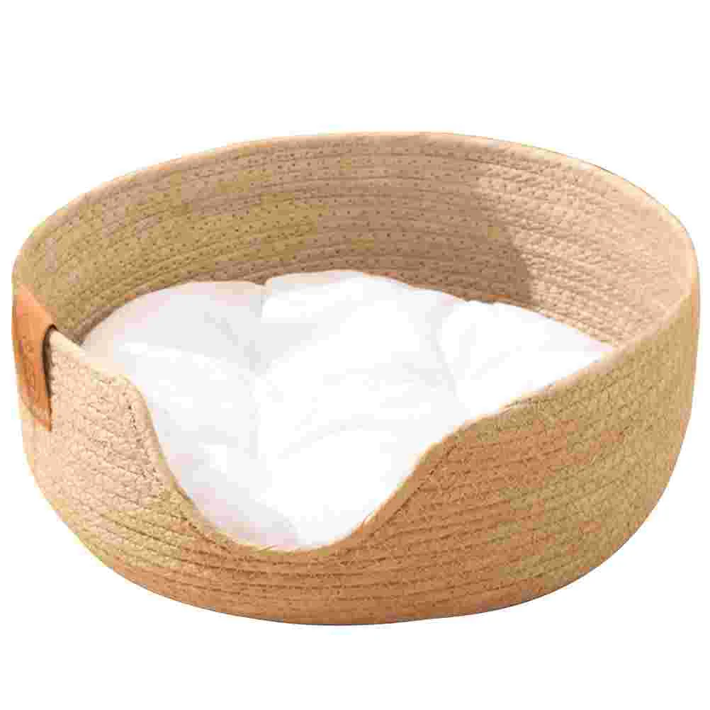 Woven Straw Cat Bed Pet Woven Basket Nest Basket Breathable Cat House Cooling Bed Kitten Small Dogs Puppy
Woven Straw Cat Bed Pet Woven Basket Nest Basket Breathable Cat House Cooling Bed Kitten Small Dogs Puppy