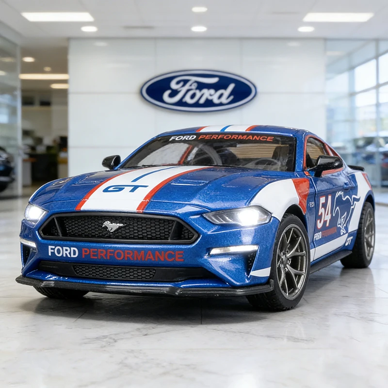 Машинка-модель Ford Mustang GT 2018 из сплава, масштаб 1:34, со звуком и светом, литая, для детей
Машинка-модель Ford Mustang GT 2018 из сплава, масштаб 1:34, со звуком и светом, литая, для детей