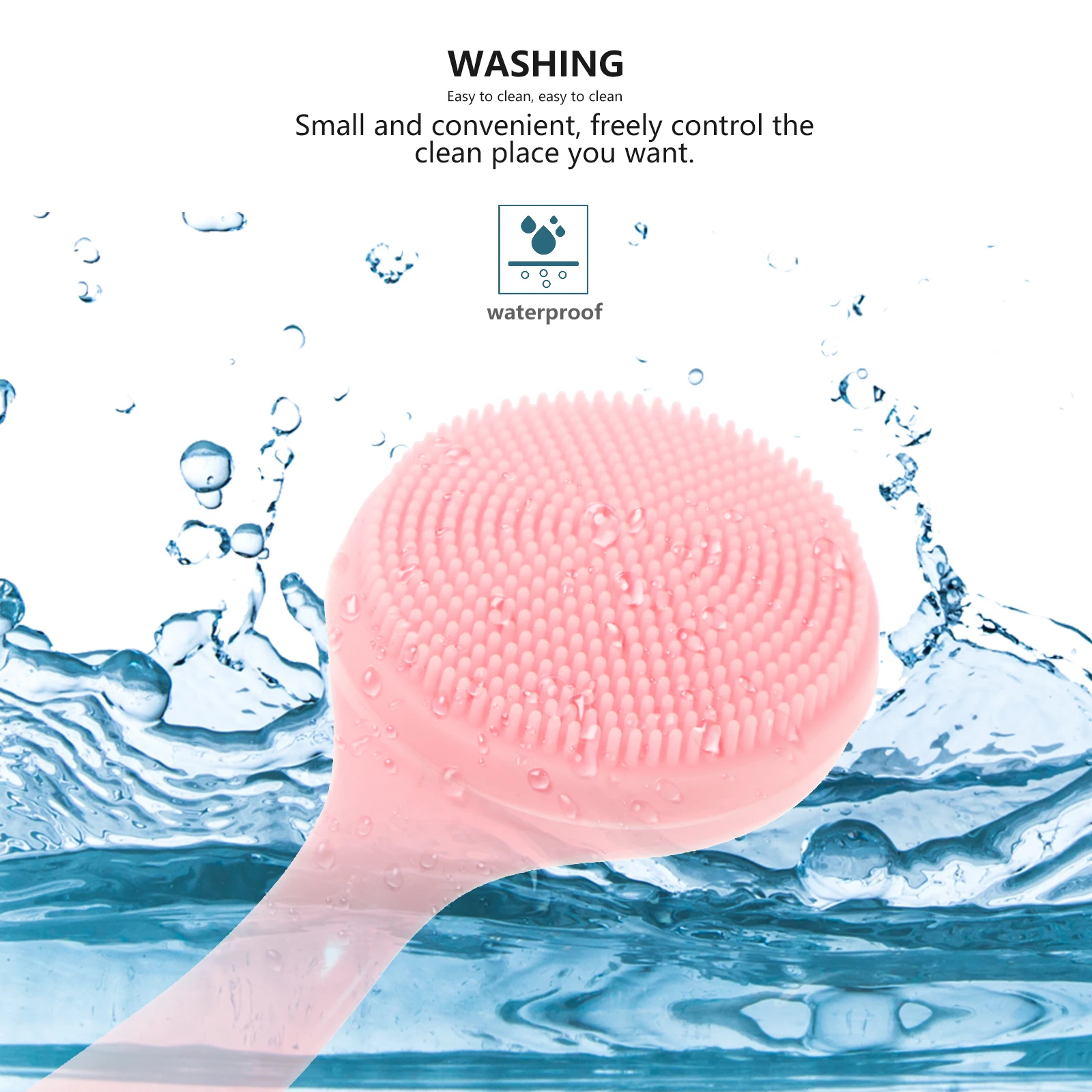 3Pcs Silicone Face Cleaning Brush Small Size Easy Control for Targeted Cleansing Handheld Facial Scrubber Smooth Handle Daily
3Pcs Silicone Face Cleaning Brush Small Size Easy Control for Targeted Cleansing Handheld Facial Scrubber Smooth Handle Daily