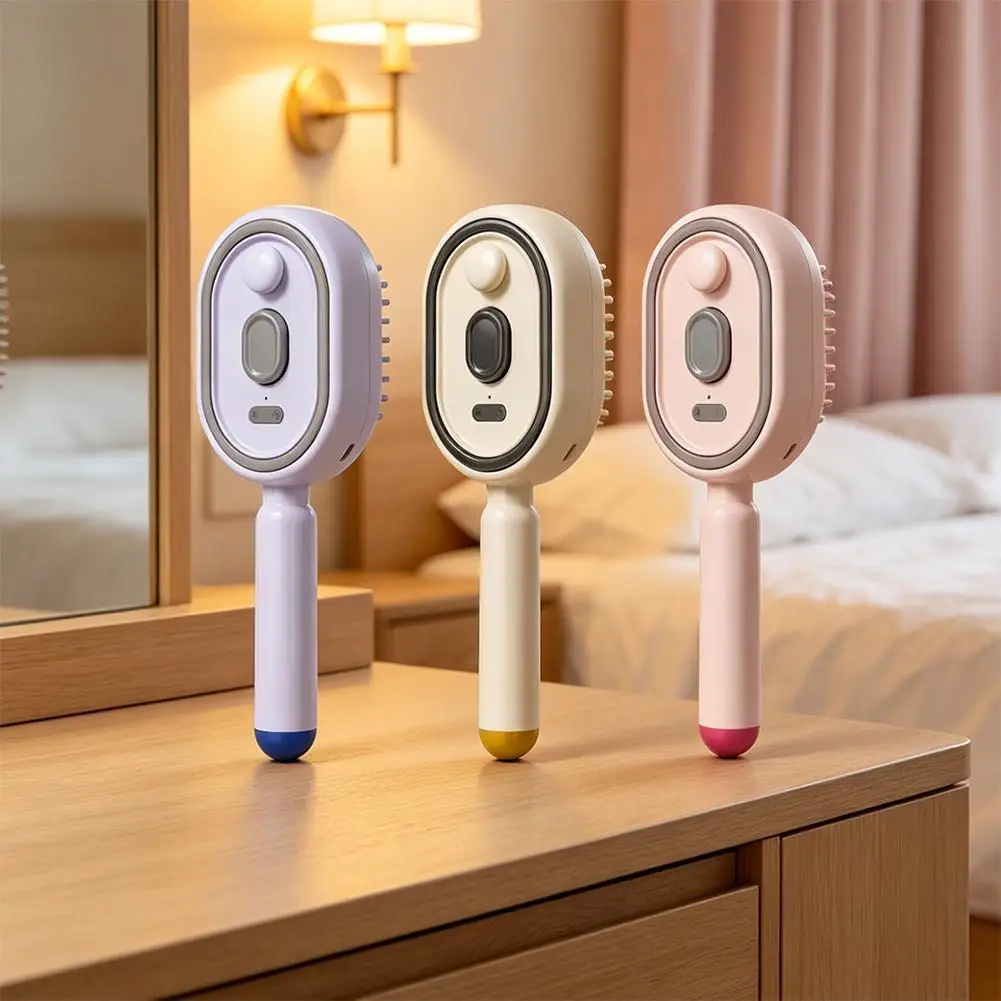 Salon Home Dual Use Steam Spray Massage Comb Retractable Fine Mist Anti Static Restore Shine Repair Dry Dull Curly Hair Care
Salon Home Dual Use Steam Spray Massage Comb Retractable Fine Mist Anti Static Restore Shine Repair Dry Dull Curly Hair Care