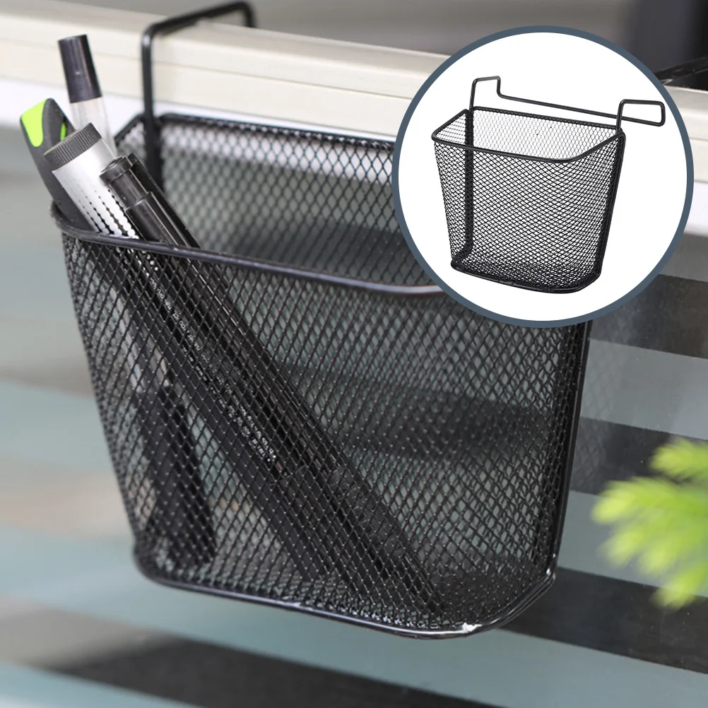 Desk Hanging Basket Iron Storage Organizer Multi-Use Container For Office File Pen Holder Dorm Room Organizer 
Desk Hanging Basket Iron Storage Organizer Multi-Use Container For Office File Pen Holder Dorm Room Organizer