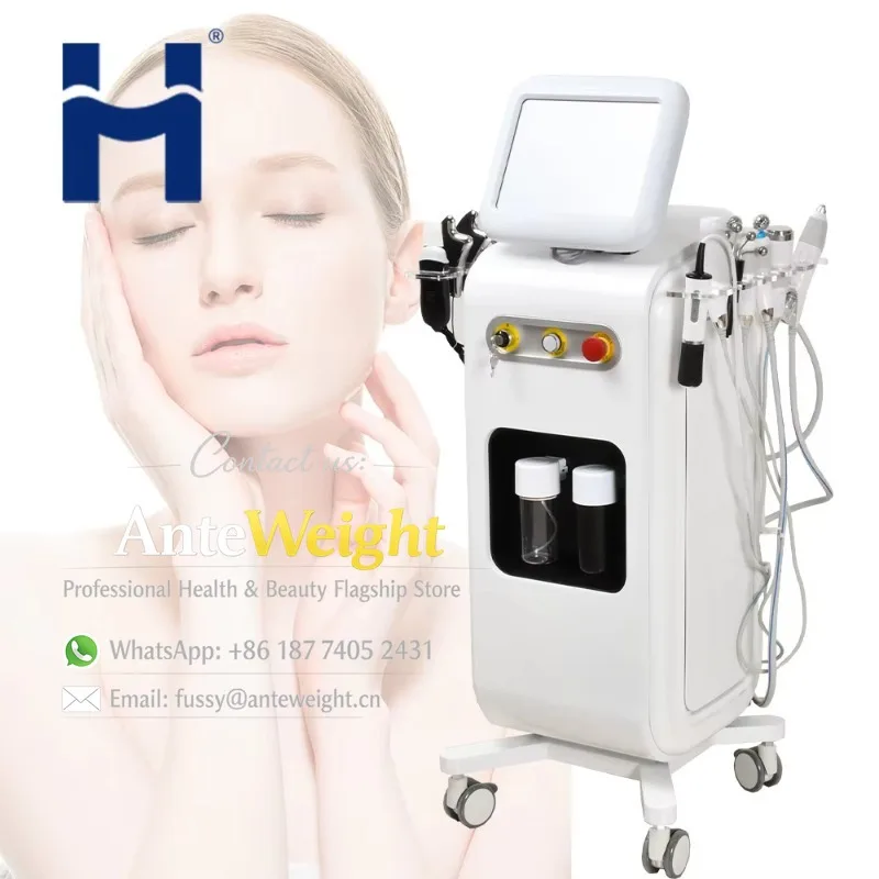 New Design Spa Deep Hydro Cleaning Pore Shrinking H2O2 Oxygene Jet Peel Vacuum Microdermabrasion Facial Machine
New Design Spa Deep Hydro Cleaning Pore Shrinking H2O2 Oxygene Jet Peel Vacuum Microdermabrasion Facial Machine