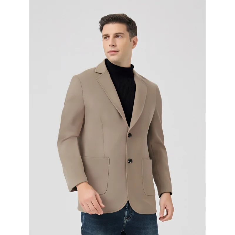 2025Spring and Autumn Men's Casual Fashion Mature Stable Fashion Versatile Dad Style Suit Jacket
2025Spring and Autumn Men's Casual Fashion Mature Stable Fashion Versatile Dad Style Suit Jacket