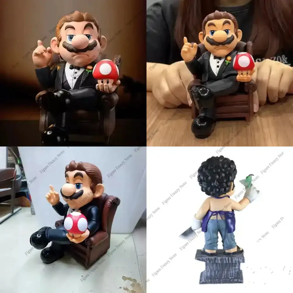 Special Offer Super Mario as The Godfather 007 PVC Action Figures Toy for Mol Toys 16 cm
Special Offer Super Mario as The Godfather 007 PVC Action Figures Toy for Mol Toys 16 cm
