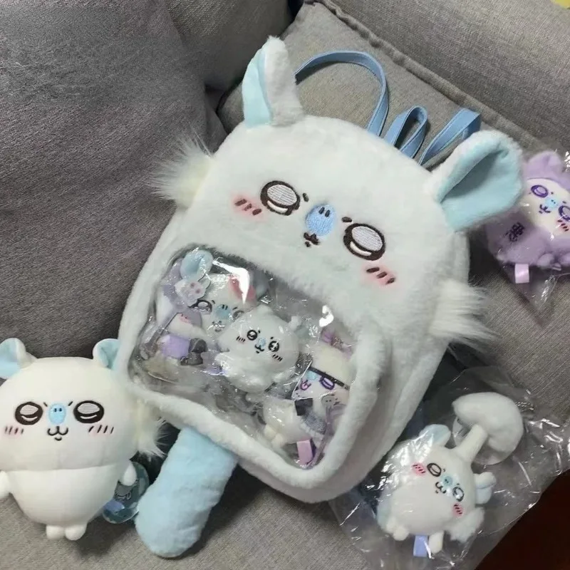 MINISO Chikawas Плюшевый Рюкзак Мультфильм Аниме Ita сумка милый школьный рюкзак плюшевый подвесной рюкзак для девочки подарок на день рождения детская игрушка
MINISO Chikawas Плюшевый Рюкзак Мультфильм Аниме Ita сумка милый школьный рюкзак плюшевый подвесной рюкзак для девочки подарок на день рождения детская игрушка