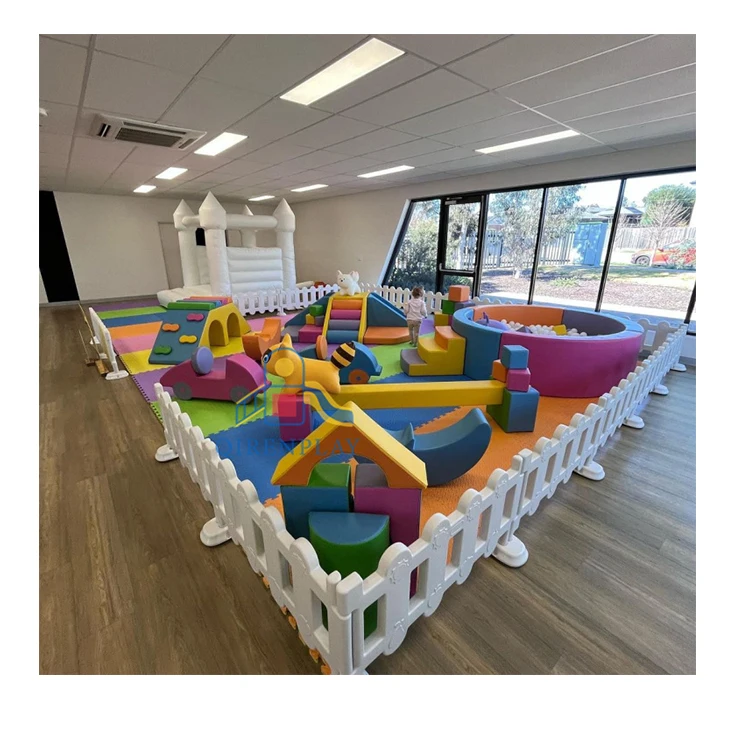 Color indoor restaurant Children's entertainment center Decoration Inflatable soft play equipment Ball pit slide
Color indoor restaurant Children's entertainment center Decoration Inflatable soft play equipment Ball pit slide
