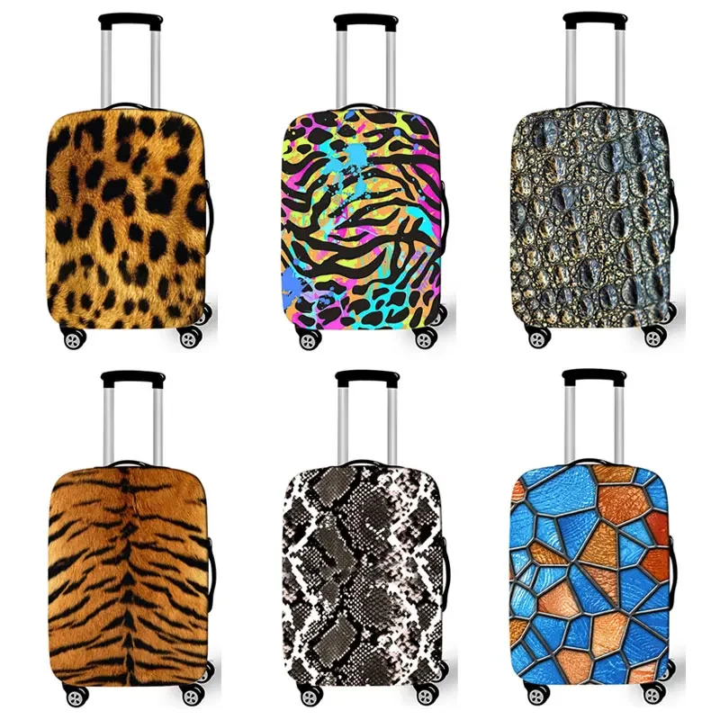 Tiger Leopard Snake Crocodile Zebra Stripes Print Luggage Cover Elastic Anti-dust Suitcase Protective Covers Travel Accessories
Tiger Leopard Snake Crocodile Zebra Stripes Print Luggage Cover Elastic Anti-dust Suitcase Protective Covers Travel Accessories