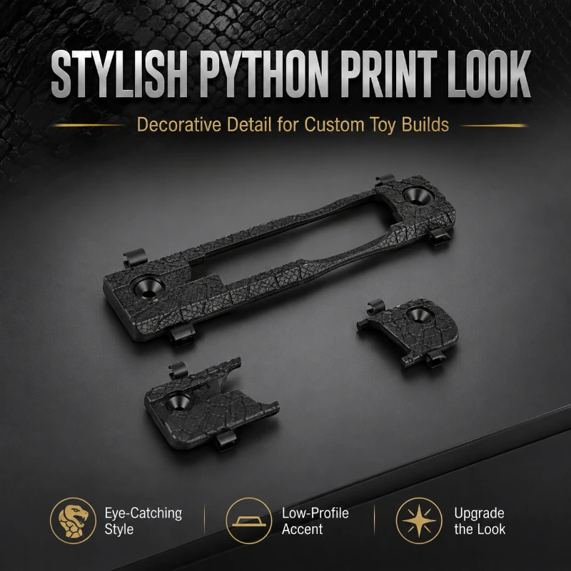 Exquisite Python Pattern Holding Clip Universal MLOK KEYMOD Accessory Durable Hobby Decor Spare Fittings
Exquisite Python Pattern Holding Clip Universal MLOK KEYMOD Accessory Durable Hobby Decor Spare Fittings