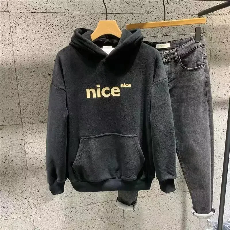 Men's Hooded Sweatshirt Harajuku Fashion Winter Loose Luxury Y2k Vintage Male Hoodie Tops Overfit Welcome Deal Cheap Funny Warm
Men's Hooded Sweatshirt Harajuku Fashion Winter Loose Luxury Y2k Vintage Male Hoodie Tops Overfit Welcome Deal Cheap Funny Warm