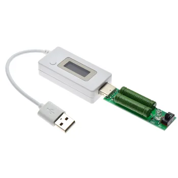 Speciale Aanbieding KCX-017 Ammeter Lcd-Display Usb Spanningsstroom Capaciteit Monitor Tester Meter 3V-7V Detector Mobiele Power Tester