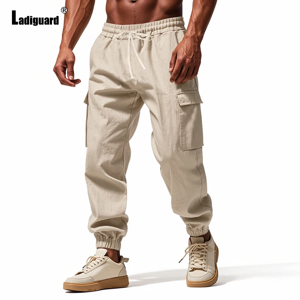 Ladiguard 2025 Male Stand Pocket Casual Linen Pants Solid Khaki Soft Basic Trousers Plus Size Mens Elastic Waist Beach Pants New
Ladiguard 2025 Male Stand Pocket Casual Linen Pants Solid Khaki Soft Basic Trousers Plus Size Mens Elastic Waist Beach Pants New
