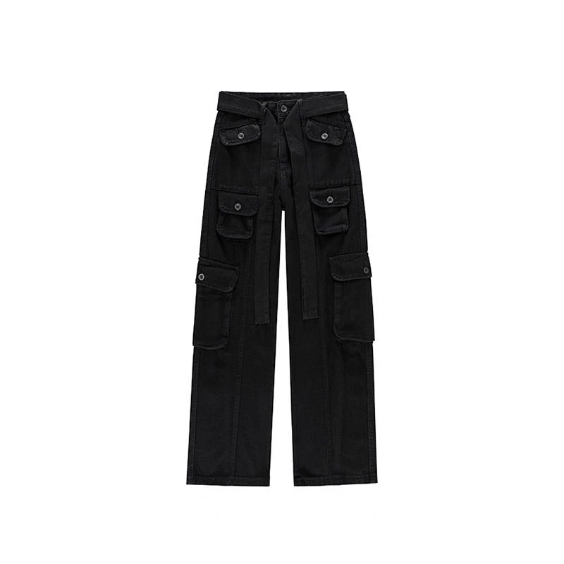 American Retro Multi Pocket Cargo Pants Women's Y2K Streetwear Loose Oversized Straight Leg Wide Leg Jeans
American Retro Multi Pocket Cargo Pants Women's Y2K Streetwear Loose Oversized Straight Leg Wide Leg Jeans