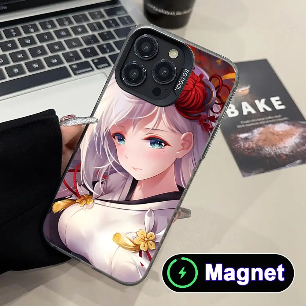 Azur Lane Shoukaku Phone Case for iPhone 17 16 15 14 13 12 11 Air Pro Max Plus Colorful Silver MagSafe Cover
Azur Lane Shoukaku Phone Case for iPhone 17 16 15 14 13 12 11 Air Pro Max Plus Colorful Silver MagSafe Cover