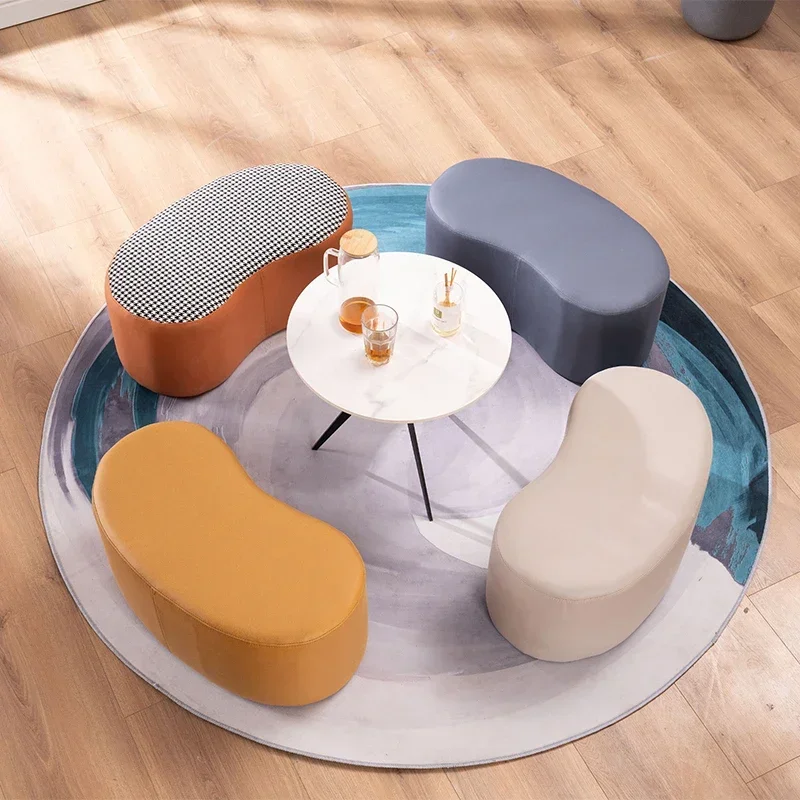 Luxury Stool INS Lamb Changing Wool Foot Stool Bedroom Pouf Nordic Shoe Ottoman Creative Design Living Room Floor Sofa Bench
Luxury Stool INS Lamb Changing Wool Foot Stool Bedroom Pouf Nordic Shoe Ottoman Creative Design Living Room Floor Sofa Bench
