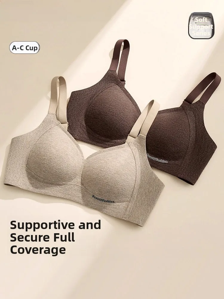 Seamless Nylon Bra Wireless Gathered Women's Underwear No Side Effects Warmth Adjustment Gathered Anti-Sagging Autumn Winter
Seamless Nylon Bra Wireless Gathered Women's Underwear No Side Effects Warmth Adjustment Gathered Anti-Sagging Autumn Winter